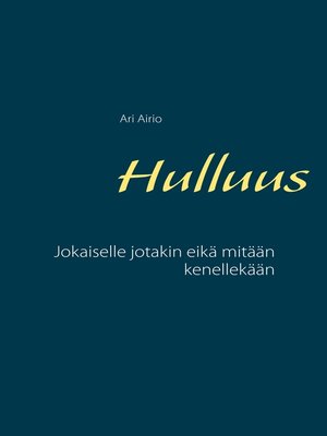 cover image of Hulluus